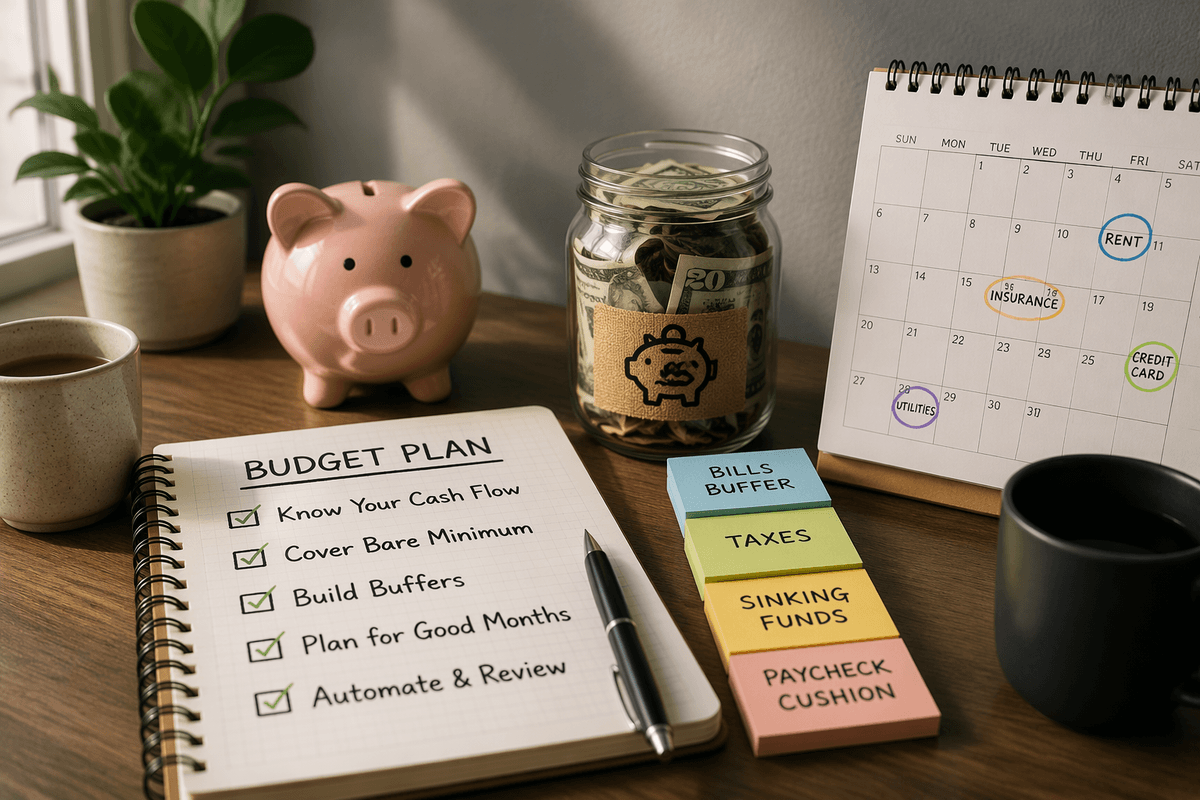 How to Budget When Your Income Isn't Predictable