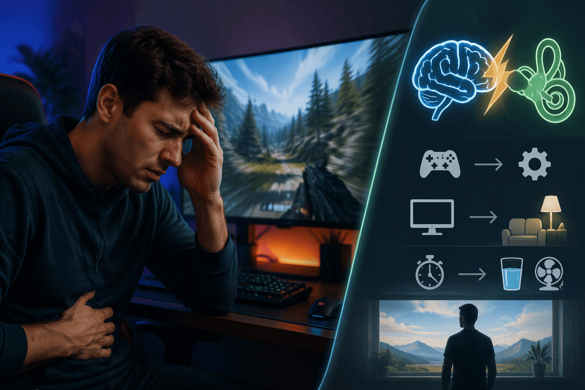 Gaming Motion Sickness: Why It Happens and How to Combat It