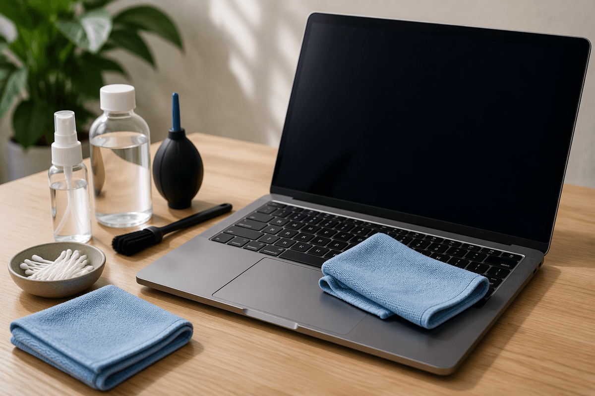 How to Clean Your Laptop the Right Way