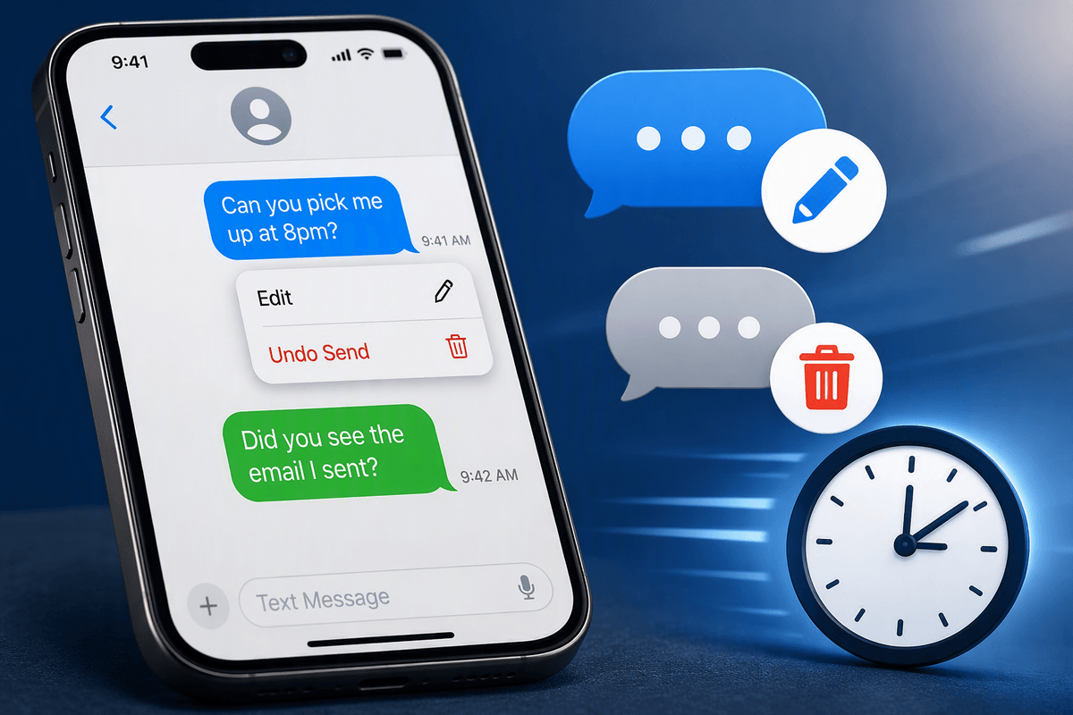 Erase Embarrassing Typos: How to Edit, Unsend Texts on Your iPhone