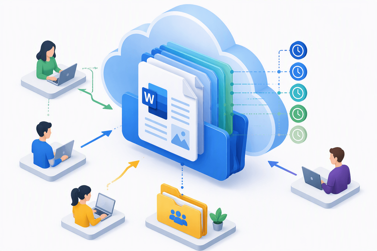 Collaboration realities: sharing, versions, and “who owns the file”
