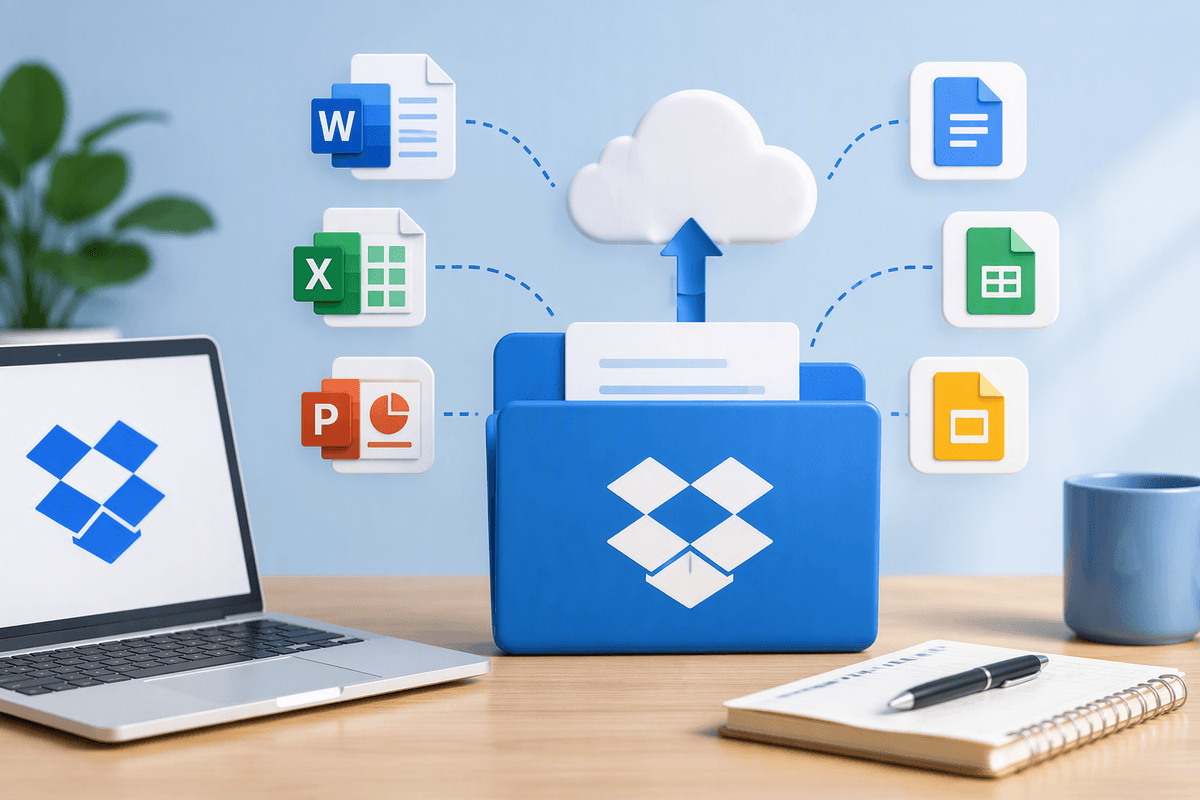 How to Create Microsoft Office, Google Docs Files From Dropbox