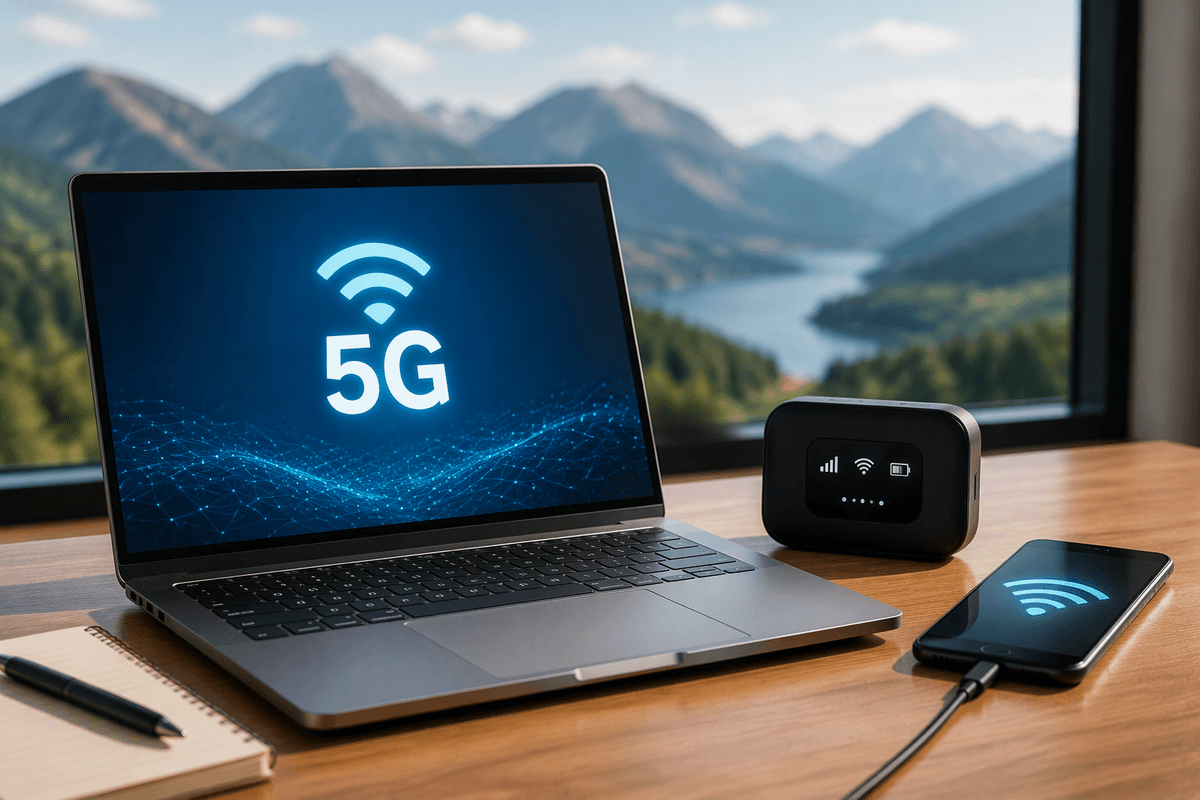 How to Get 5G or 4G Internet Access on Your Laptop